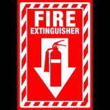 Sign extinguisher